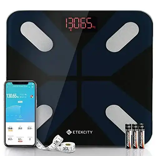 Etekcity-Waage ETEKCITY Bluetooth Körperfettwaage, digital