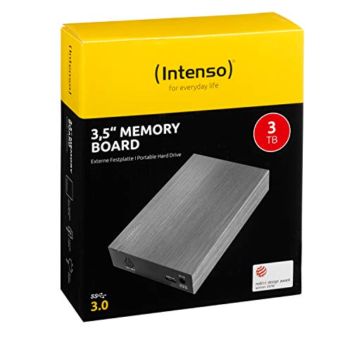 Externe Festplatte (3 TB) Intenso Memory Board 3 TB, 3,5 Zoll
