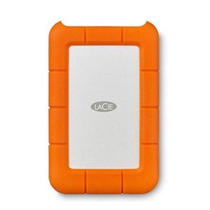 Externe Festplatte LaCie Rugged USB-C, tragbare 2 TB, 2.5 Zoll