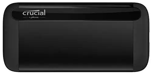 Externe SSD-Festplatte (1TB) Crucial CT1000X8SSD9 X8 1TB
