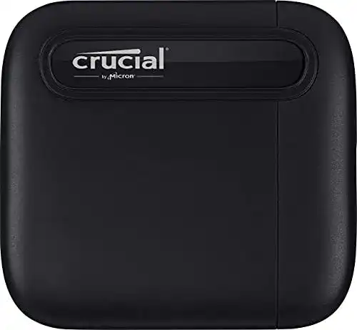 Externe SSD-Festplatte (500GB) Crucial CT500X6SSD9 X6 500GB