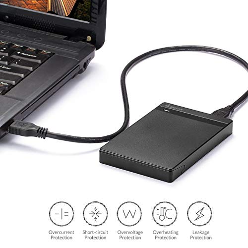 Festplattengehäuse (2,5 Zoll) SALCAR 2,5 Zoll USB 3.0 HDD