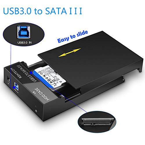 Festplattengehäuse (3,5 Zoll) RSHTECH USB 3.0 SATA
