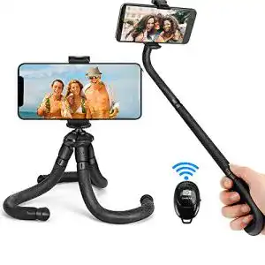 Flexibles Stativ coolwill PL-1828 für Smartphone Selfie-Stick