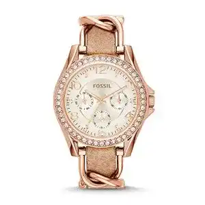 fossil-damenuhr-fossil-damenuhr-riley-38-mm-gehaeusegroesse