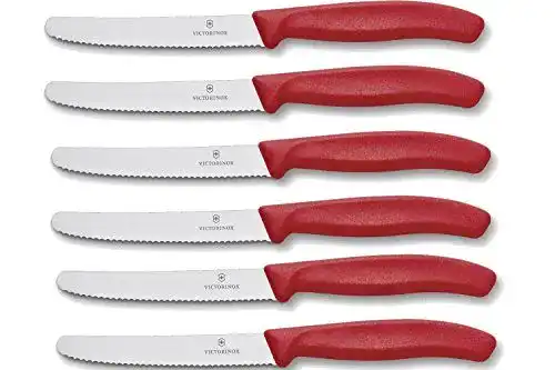 Frühstücksmesser Victorinox Brötchen- Tomatenmesser 6er-Set