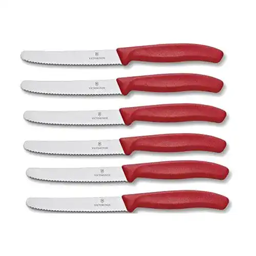 Die beste Frühstücksmesser Victorinox Brötchen- Tomatenmesser 6er-Set 2026 Test Bestseller Frühstücksmesser Victorinox Brötchen- Tomatenmesser 6er-Set