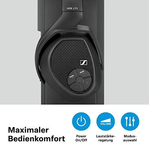 Funkkopfhörer Sennheiser RS 175-U Digital, drahtlos TV-Over-Ear