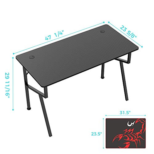 Gaming-Tisch EUREKA ERGONOMIC Eureka Tisch, 120cm