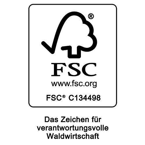 Gartenliege (Holz) Casaria Schwungliege FSC®-zertifizierte Akazie