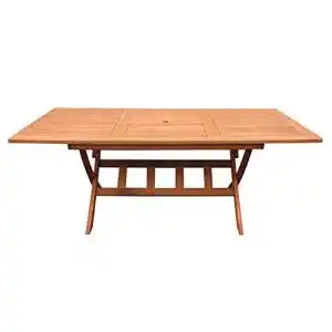 Gartentisch (Holz) GRASEKAMP Qualität seit 1972, Santos 200×100