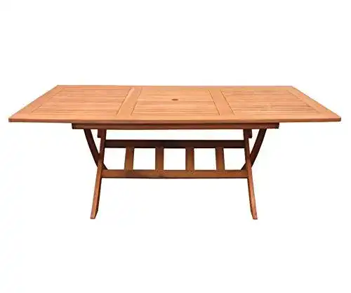 Gartentisch (Holz) GRASEKAMP Qualität seit 1972, Santos 200×100