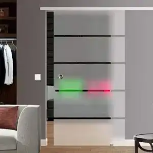 Glasschiebetür