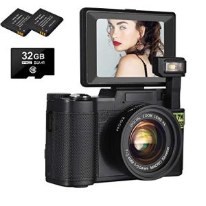 Günstige Digitalkameras LONGOU 2.7K 30MP Ultra HD Kompakt