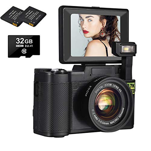 Die beste guenstige digitalkameras longou 2 7k 30mp ultra hd kompakt Bestsleller kaufen