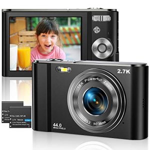 Günstige Digitalkameras Vnieetsr Digitalkamera 2,7K Ultra HD Mini