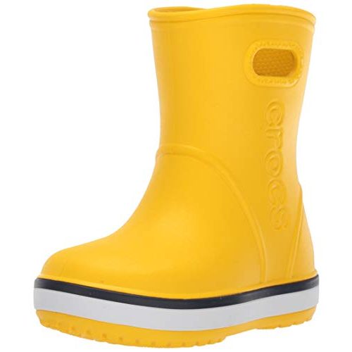 Die beste gummistiefel kinder crocs crocband rain boot kids gelb Bestsleller kaufen