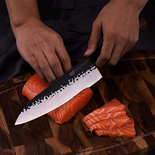 Gyuto-Messer FINDKING 8-Zoll-Kochmesser mit Achteckgriff