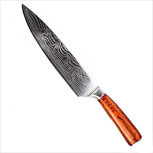 Gyuto-Messer UK-S Art ® 20cm Klinge, Damaskus Muster