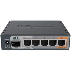 Hardware-Firewall MikroTik hEX S Ethernet-Router, 256 MB