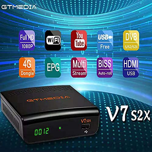 HD-Receiver Etlephe GTMEDIA V7 S2X Satelliten Receiver, Digital