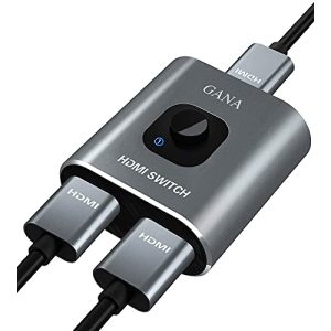 HDMI-Splitter 1 in 2 out GANA HDMI Splitter HDMI Switch