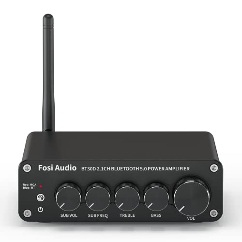 Die beste hifi verstaerker fosi audio bt30d bluetooth 5 0 2 1 kanal mini Bestsleller kaufen