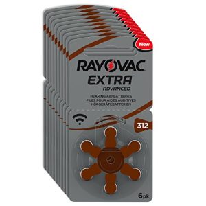 Hörgerätebatterien Rayovac 60x Extra Advanced mit Active Core