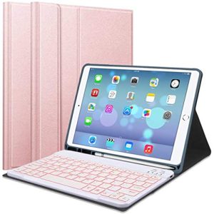 iPad-8-Generation-Tastatur Lachesis Tastatur Hülle für iPad 10.2