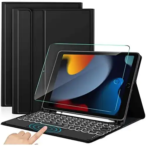 iPad-8-Generation-Tastatur Sross-TEC Tastatur für iPad 10.2
