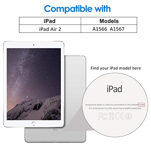 iPad-Air-2-Hülle JETech Hülle Kompatibel iPad Air 2, mit Ständer