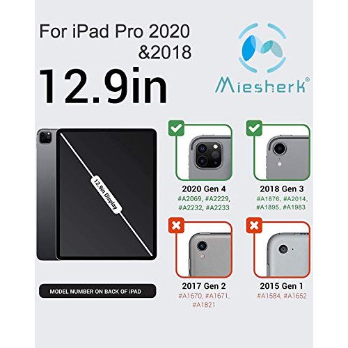 iPad-Pro-12.9-Hülle Miesherk iPad Pro 12.9 Hülle mit Stifthalter