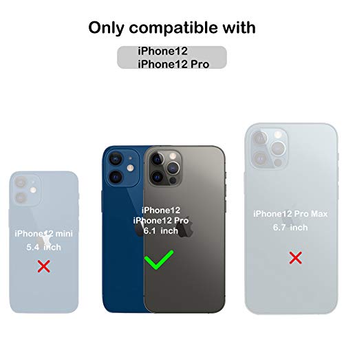 iPhone-12-Hülle ORNARTO Ultra Dünn, Flüssig Silikon Handyhülle