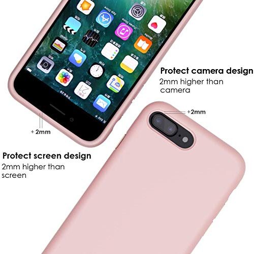 iPhone-8-Plus-Hüllen JASBON, Silikon Case Handyhülle