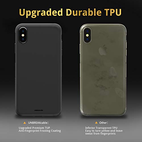 iPhone-X-Hüllen UNBREAKcable, Weich, mattiert, TPU Ultra-dünn