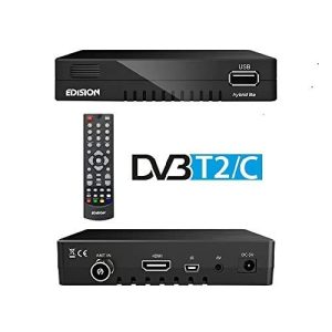 Kabel-Receiver Edision Hybrid lite DVB-C HD, USB WiFi Support