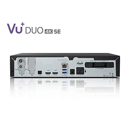 Kabel-Receiver mit Festplatte VU+ Duo 4K SE 1x DVB-C FBC Tuner