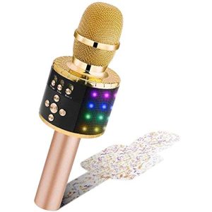 Karaoke-Anlagen BONAOK Drahtlos, Bluetooth-Karaoke-Mikrofon