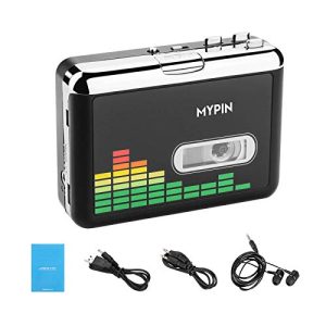 Kassettenrecorder MYPIN Tragbar, Digital USB Audio