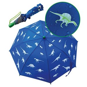Kinder-Regenschirm HECKBO Dino Magic, wechselt die Farbe