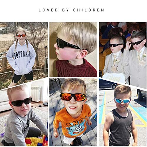 Kinder-Sonnenbrillen ATTCL Kinder Sonnenbrille TR90 Polarisiert
