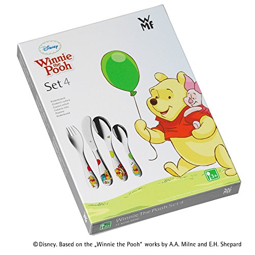 Kinderbesteck WMF Disney Winnie Pooh Set 4-teilig, Edelstahl