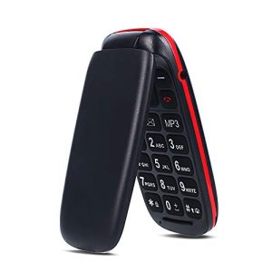 Klapphandy ukuu 1,8″ GSM Mobiltelefon Dual SIM Senioren