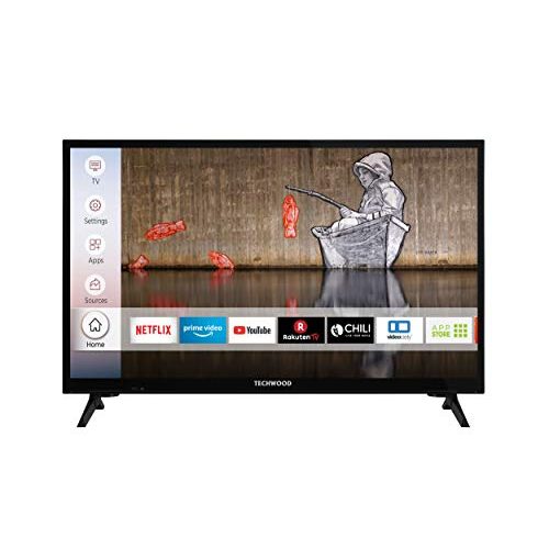 Kleiner Fernseher Techwood H24T52E 24 Zoll Smart TV