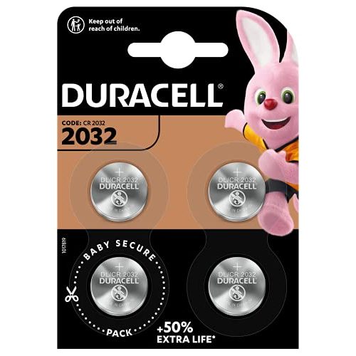 Knopfzelle Duracell Specialty 2032 Lithium- 3 V, 4er-Packung