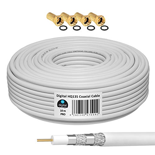 Die beste koaxialkabel hb digital 135db 10m koaxial sat kabel hq 135 Bestsleller kaufen