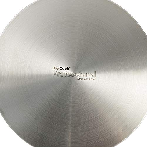 Kochtopf 10 Liter ProCook Professional Stainless Steel, 24 cm