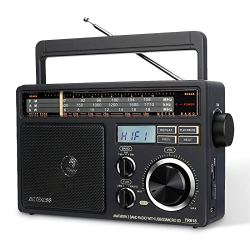Die beste kofferradio retekess tr618 tragbares radio fm am sw radio Bestsleller kaufen
