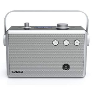 Kofferradio Sky Vision Stereo DAB Radio tragbar & mit Bluetooth