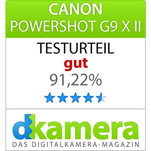 Kompaktkamera Canon PowerShot G9 X Mark II, 20,1 MP, DIGIC 7